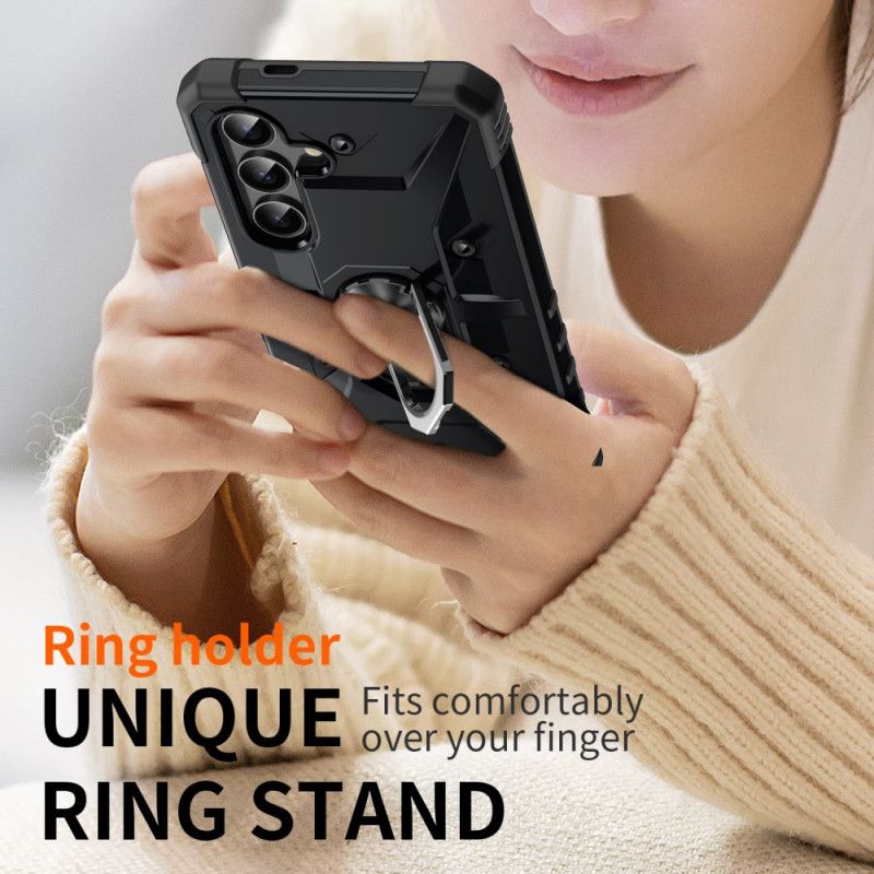Cover Samsung Galaxy S25 5g Telefon Etui Roterende Ring