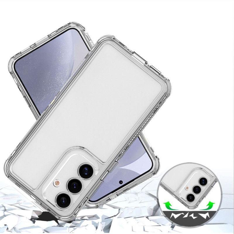 Cover Til Samsung Galaxy S25 5g 3-i-1 Ridsefast