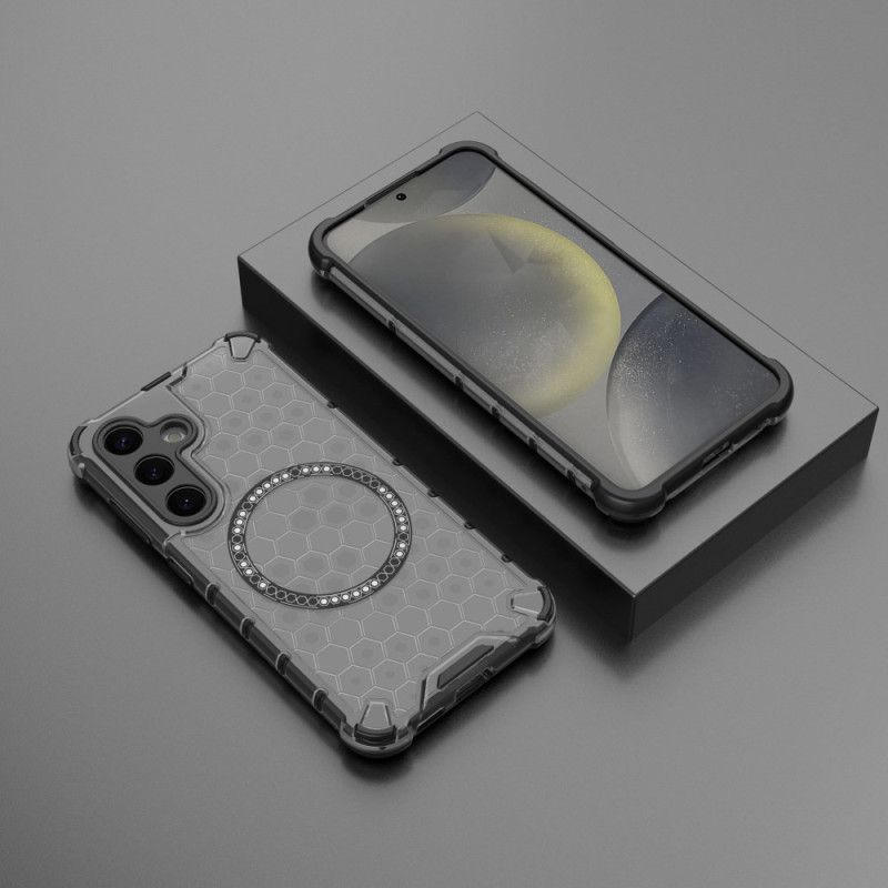 Cover Til Samsung Galaxy S25 5g Magsafe-kompatibel Med Bikagemønster