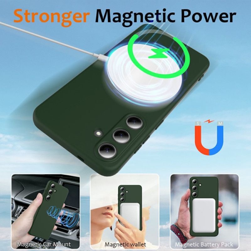 Cover Til Samsung Galaxy S25 5g Magsafe-kompatibel Med Lanyard