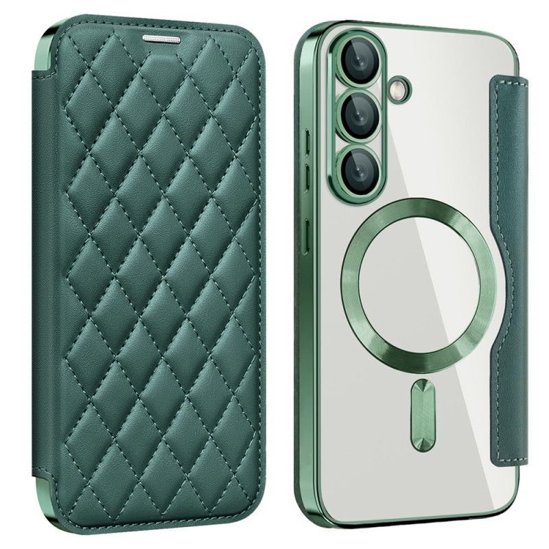 Cover Til Samsung Galaxy S25 5g Quiltet Kompatibel Med Magsafe