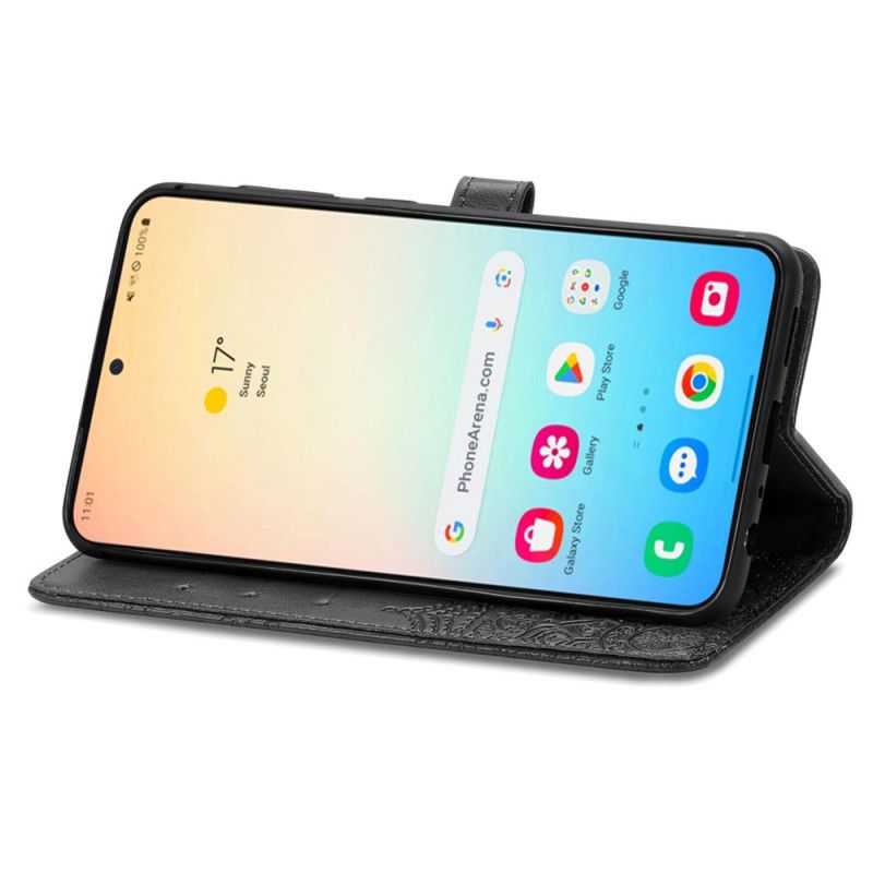 Flip Cover Samsung Galaxy S25 5g Barok Mandala-snor