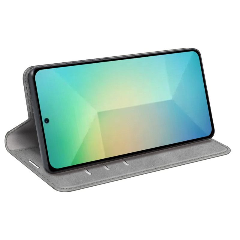 Flip Cover Samsung Galaxy S25 5g Klassisk Kunstlæder