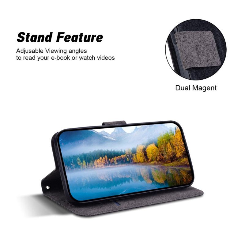 Flip Cover Samsung Galaxy S25 5g Snor I Kunstlæder