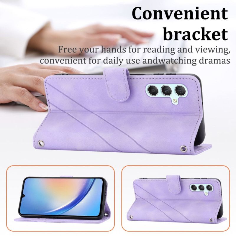 Flip Cover Samsung Galaxy S25 5g Stribet Snor