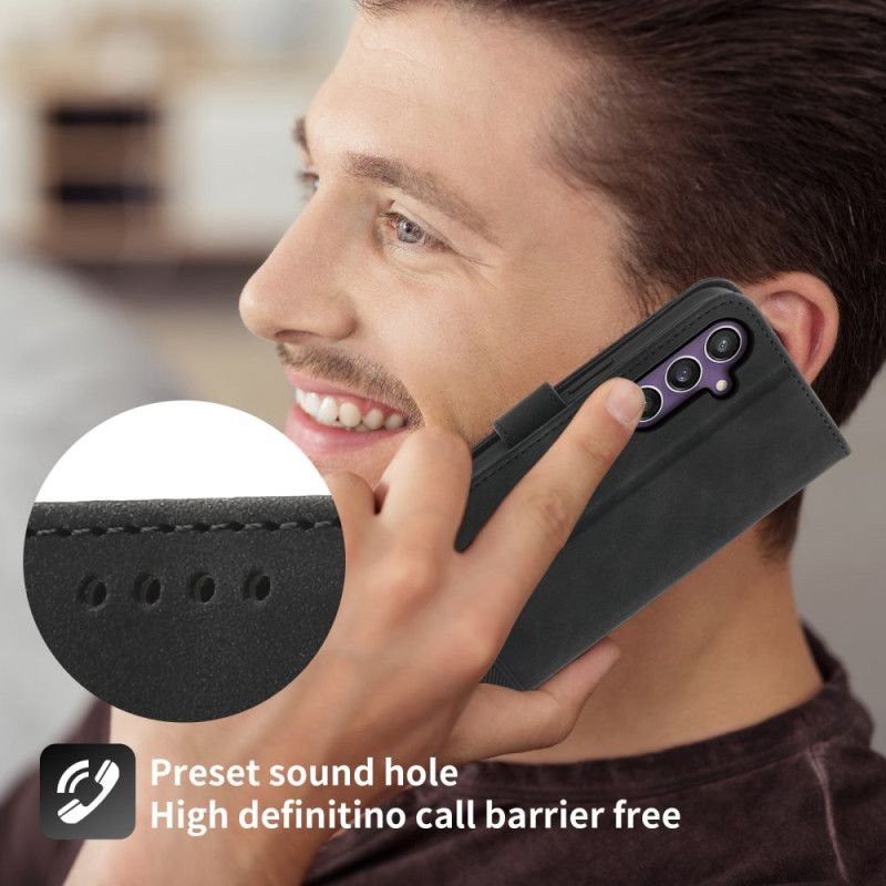 Flip Cover Til Samsung Galaxy S25 5g Dierfeng