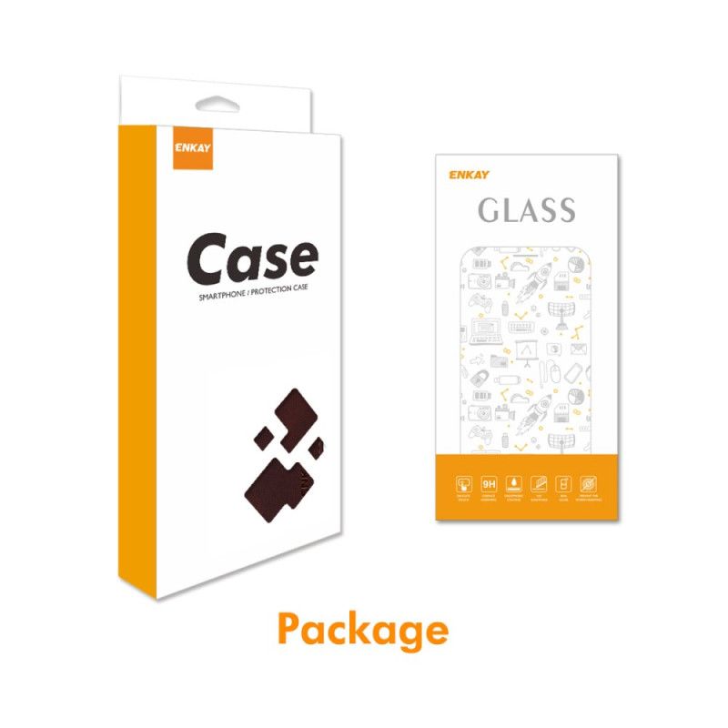 Flip Cover Til Samsung Galaxy S25 5g Enkay Kunstlæder Med Hærdet Glasskærmbeskytter