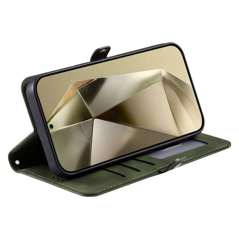 Flip Cover Til Samsung Galaxy S25 5g Mandala Ruskindseffekt