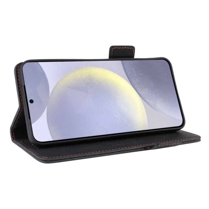 Flip Cover Til Samsung Galaxy S25 5g Retro Ruskindseffekt