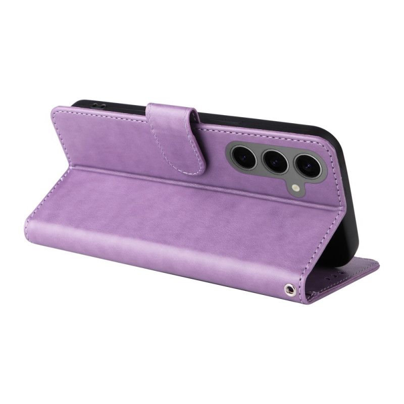 Flip Cover Til Samsung Galaxy S25 5g Små Blomster