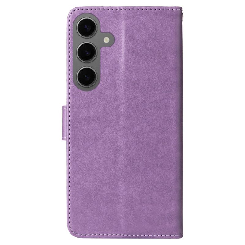 Flip Cover Til Samsung Galaxy S25 5g Små Blomster