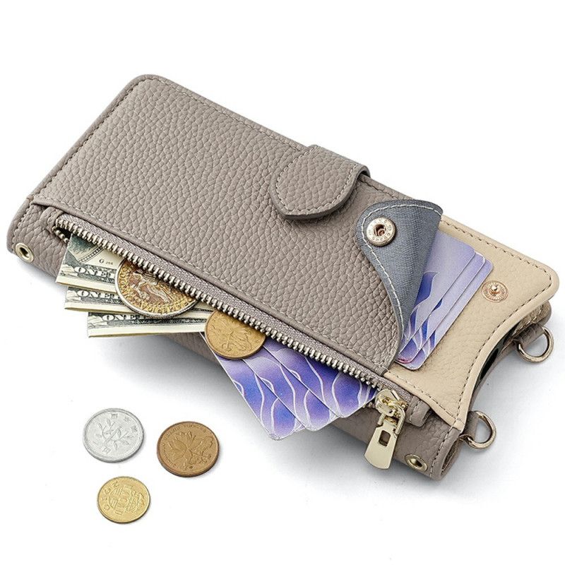 Flip Cover Til Samsung Galaxy S25 5g Spejl Og Kæde