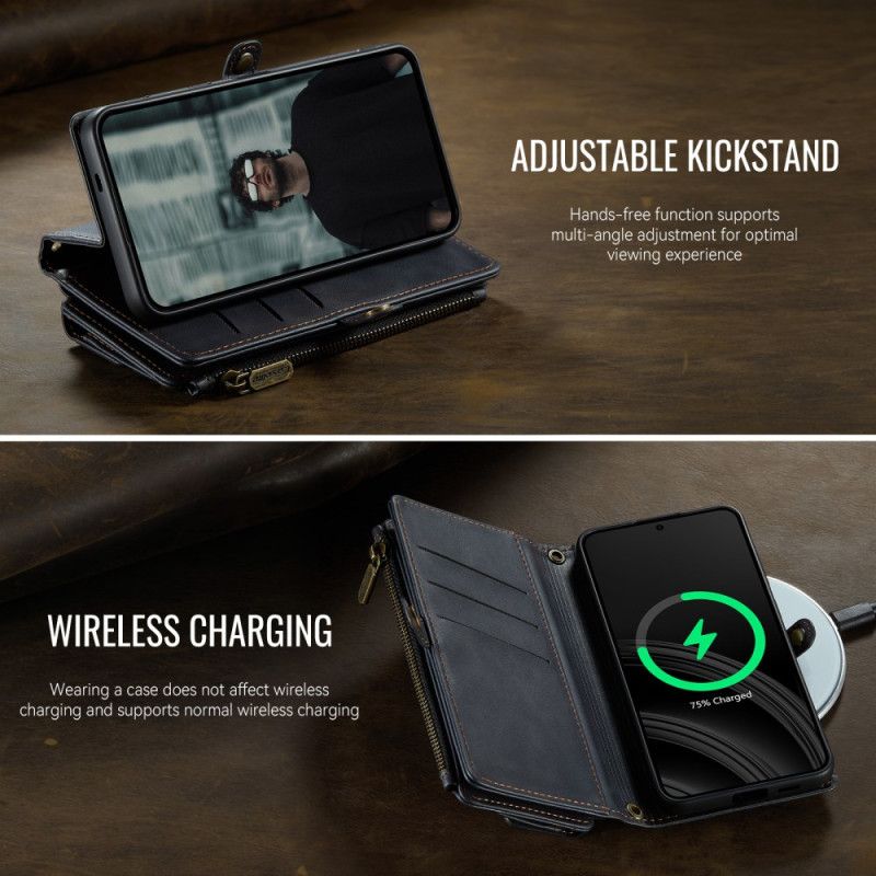 Læder Cover Samsung Galaxy S25 5g Fuld Rfid Pung