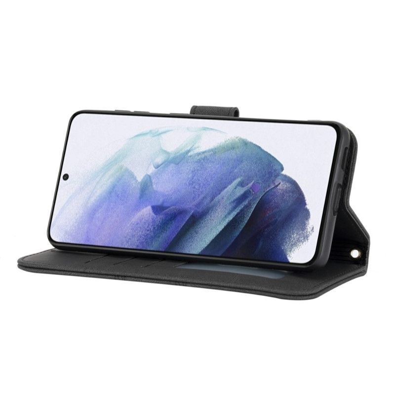 Læder Cover Samsung Galaxy S25 5g Kanter Og Snor