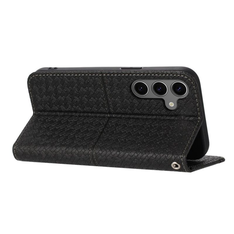 Læder Cover Samsung Galaxy S25 5g Telefon Etui Fin Kant