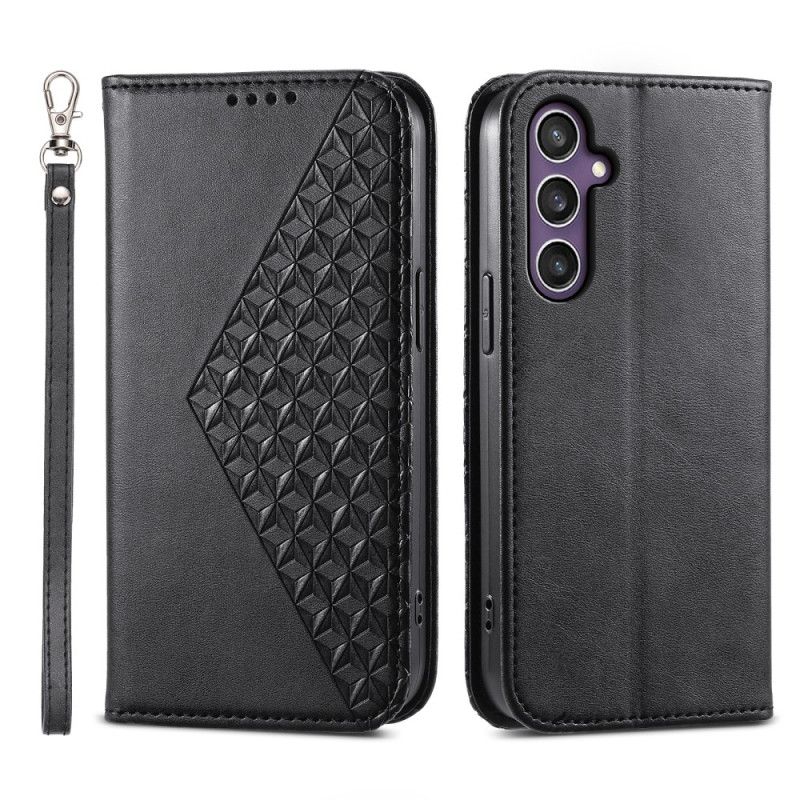 Læder Cover Samsung Galaxy S25 5g Telefon Etui Kalveskindstekstur