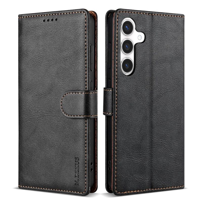 Læder Cover Samsung Galaxy S25 5g Telefon Etui Lcimeeke