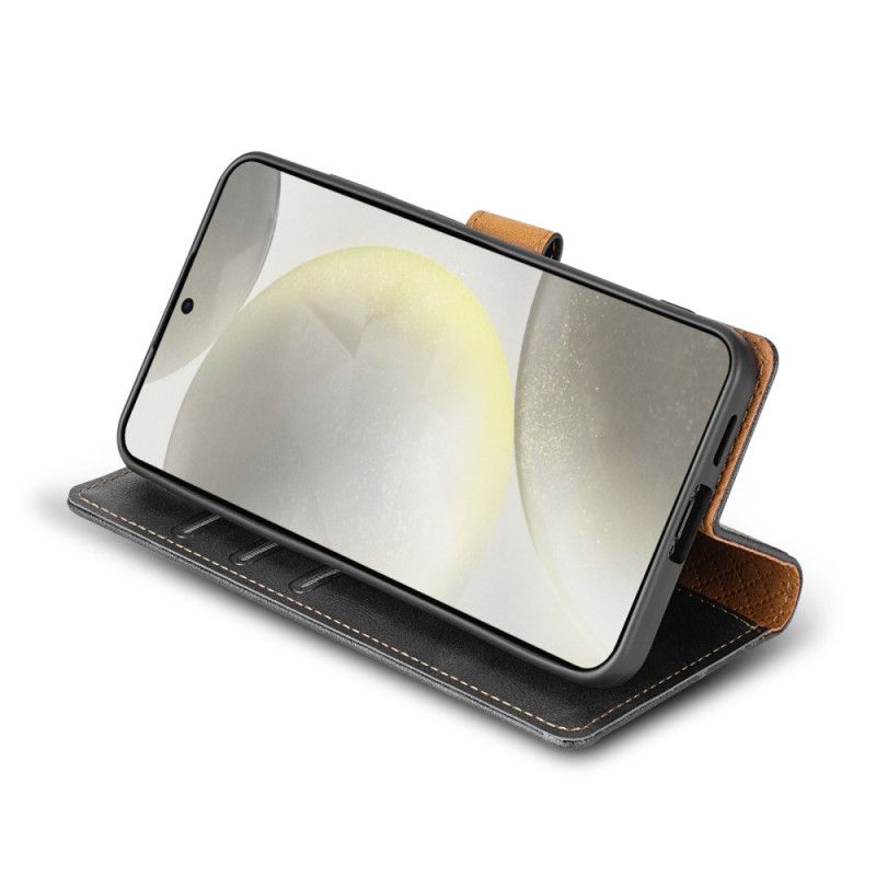 Læder Cover Samsung Galaxy S25 5g Telefon Etui Lcimeeke