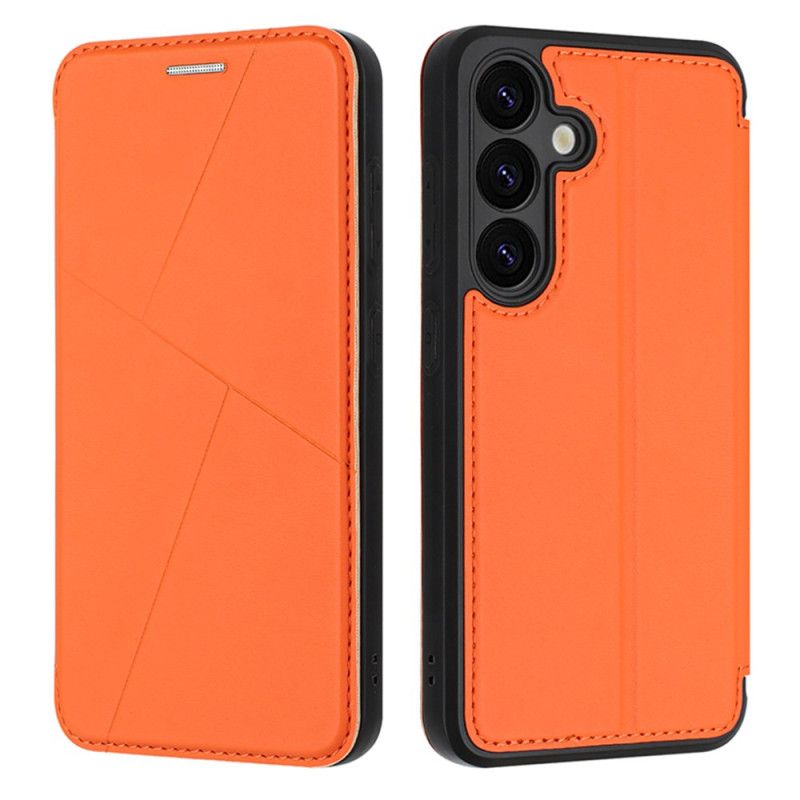 Læder Cover Samsung Galaxy S25 5g Telefon Etui Magnetisk Lukning Og Kortholdere