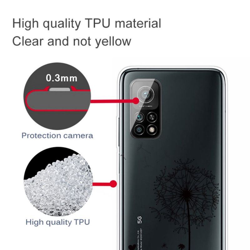 Cover Xiaomi Mi 10T / 10T Pro Mobilcover Mælkebøtte Kærlighed