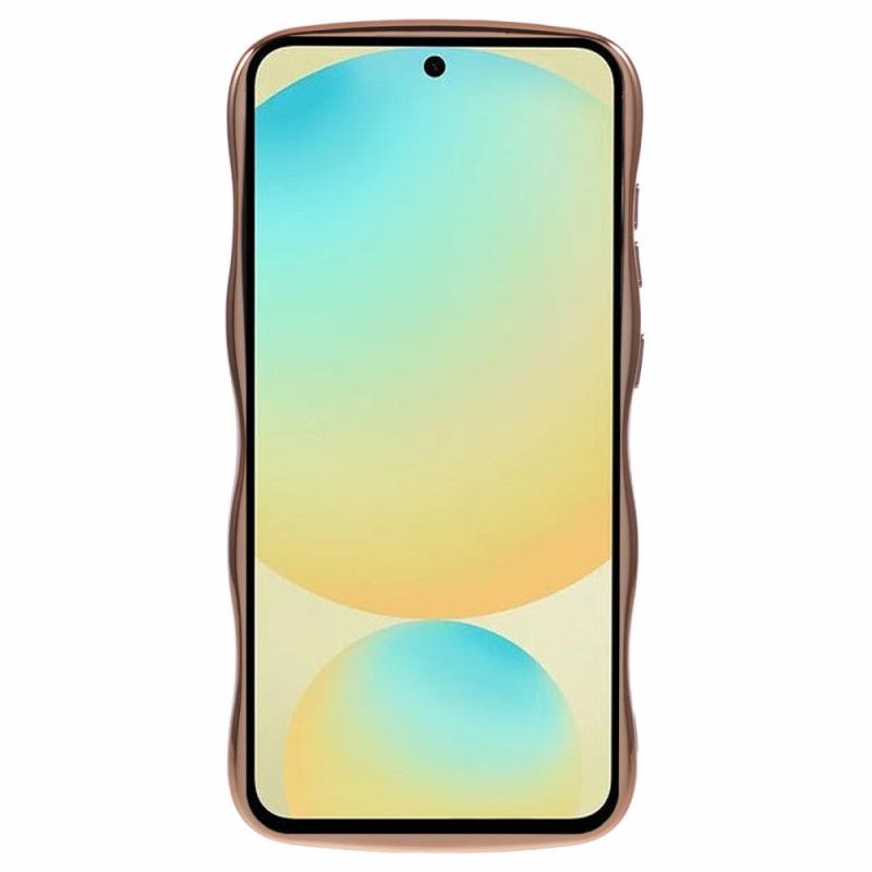 Cover Samsung Galaxy S25 Plus 5g Hjerte Og Bølgede Kanter