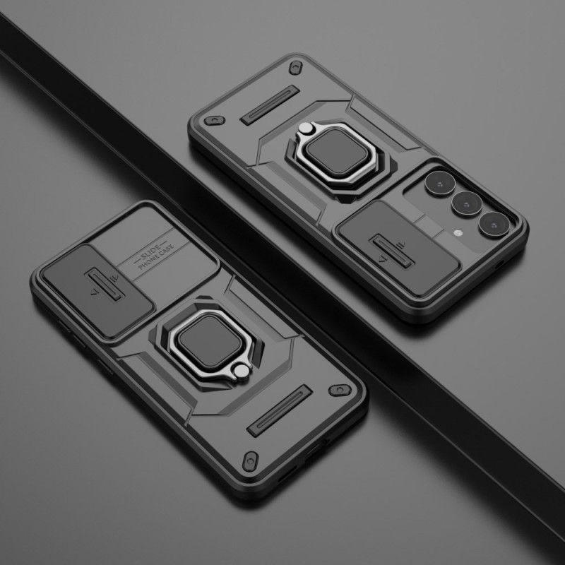 Cover Samsung Galaxy S25 Plus 5g Holdbar Ring Med Linsebeskytter