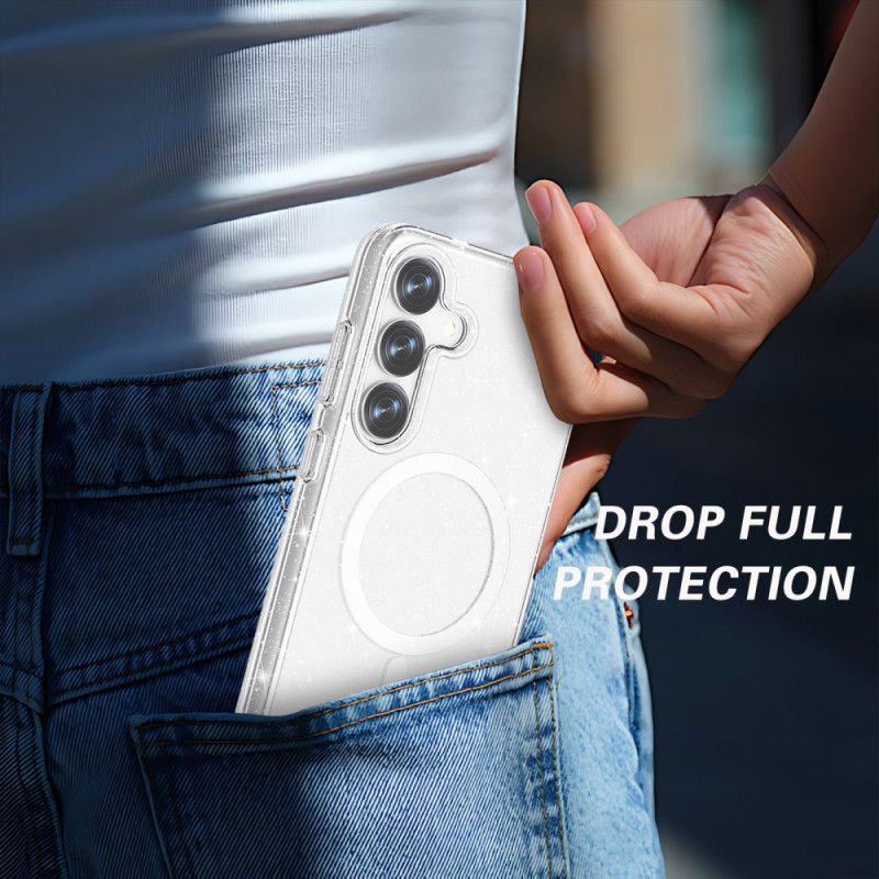 Cover Samsung Galaxy S25 Plus 5g Magsafe-kompatibel Glitterbagside