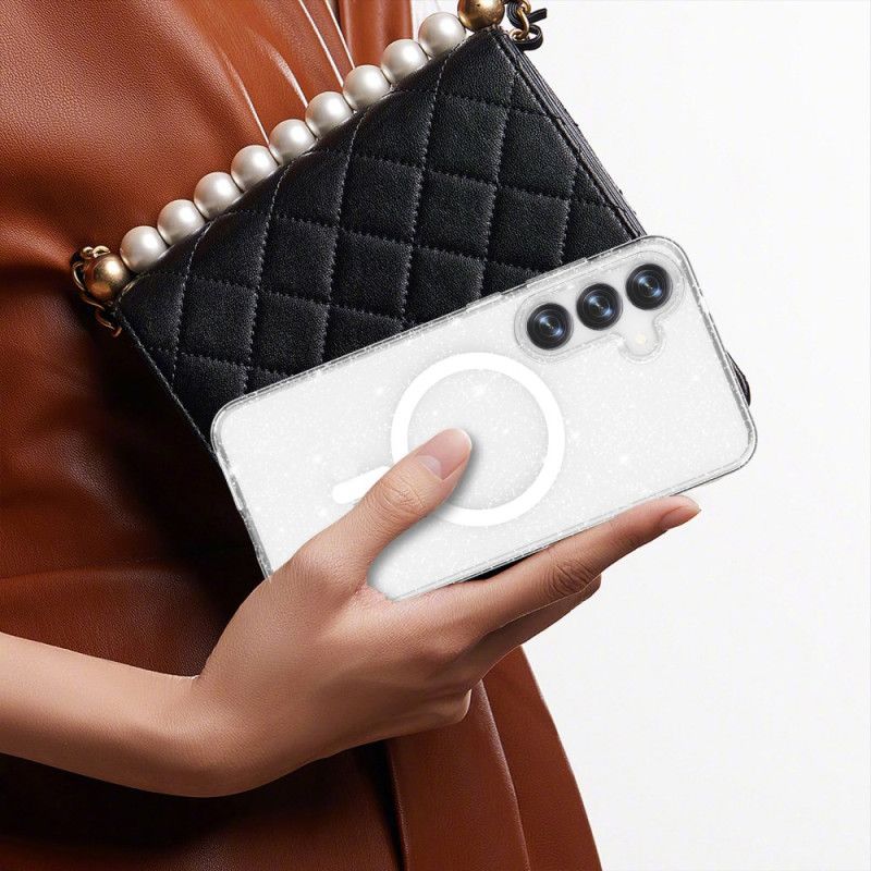 Cover Samsung Galaxy S25 Plus 5g Magsafe-kompatibel Glitterbagside