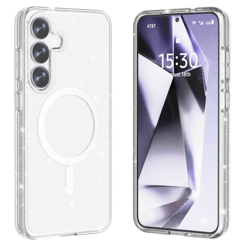 Cover Samsung Galaxy S25 Plus 5g Magsafe-kompatibel Glitterbagside