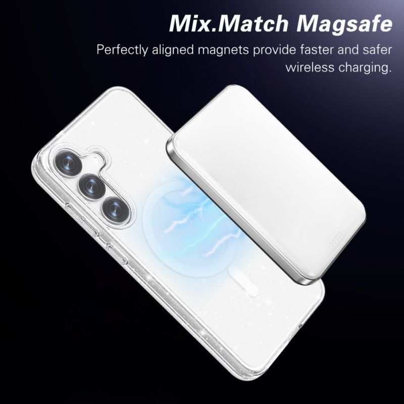 Cover Samsung Galaxy S25 Plus 5g Magsafe-kompatibel Glitterbagside