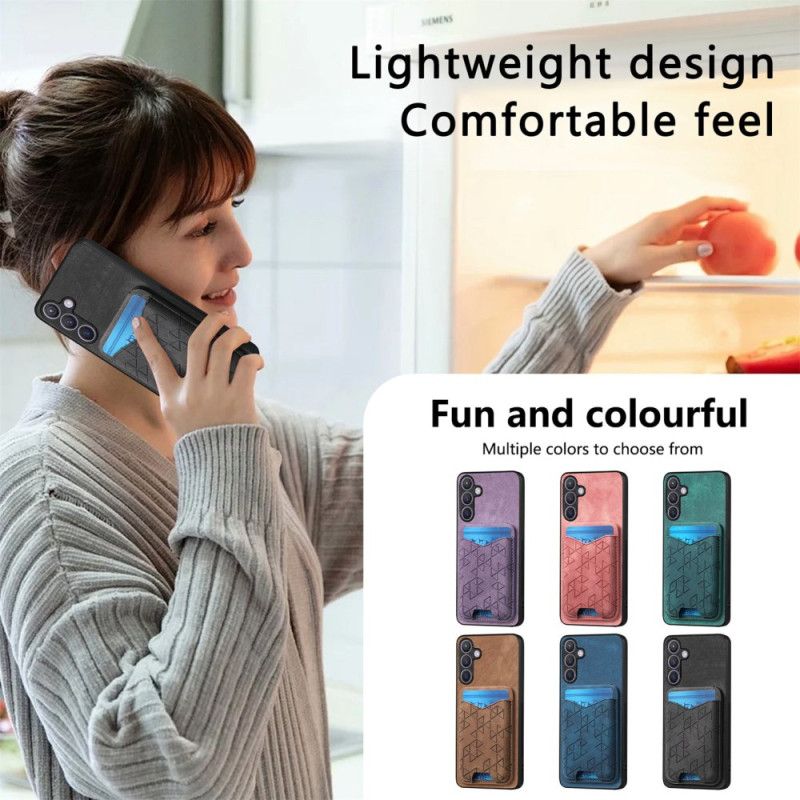 Cover Samsung Galaxy S25 Plus 5g Med Kortholder Og Stativ