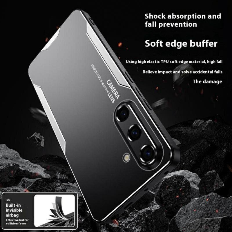 Cover Samsung Galaxy S25 Plus 5g Metaleffekt