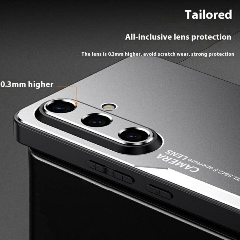 Cover Samsung Galaxy S25 Plus 5g Metaleffekt