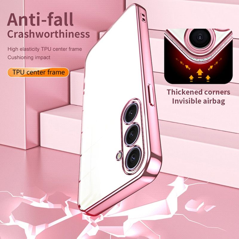 Cover Samsung Galaxy S25 Plus 5g Telefon Etui Elektropletteret Ramme