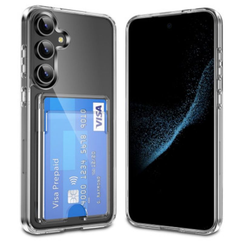 Cover Samsung Galaxy S25 Plus 5g Telefon Etui Klar Kortholder