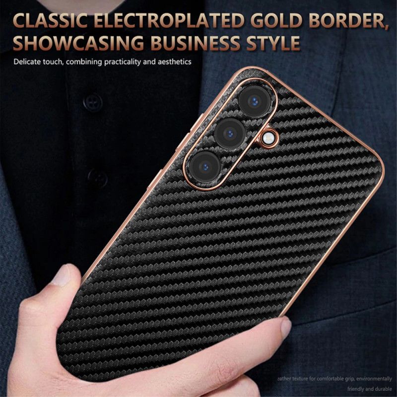 Cover Samsung Galaxy S25 Plus 5g Telefon Etui Kulfibertekstur