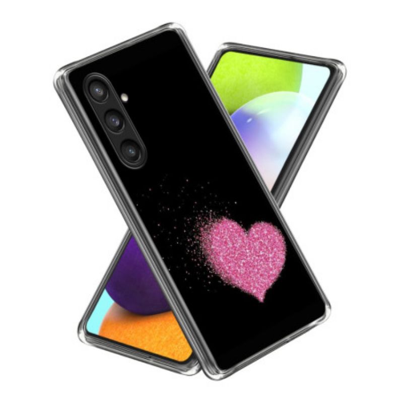 Cover Samsung Galaxy S25 Plus 5g Telefon Etui Lyserødt Hjerte