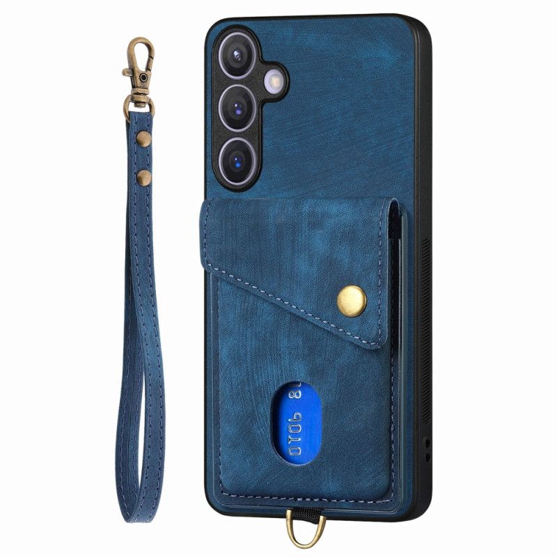 Cover Samsung Galaxy S25 Plus 5g Telefon Etui Multifunktionelt Ruskind Effekt