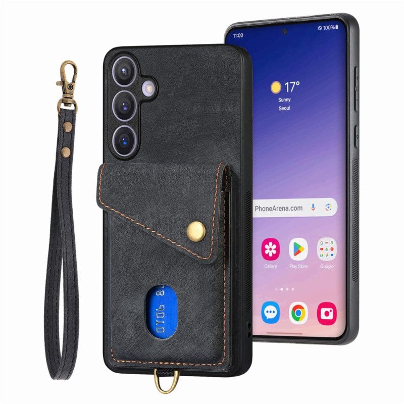 Cover Samsung Galaxy S25 Plus 5g Telefon Etui Multifunktionelt Ruskind Effekt