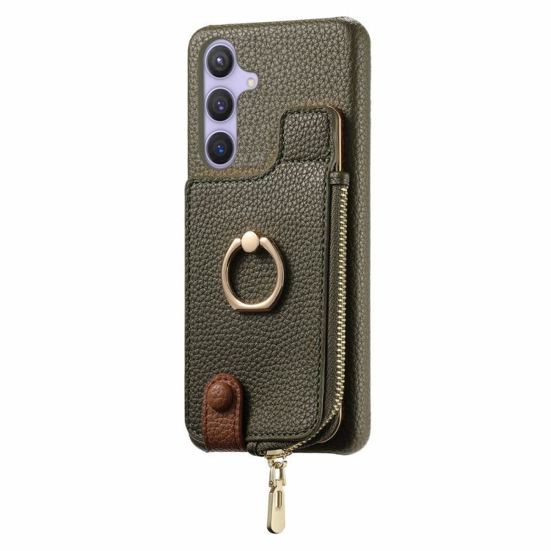 Cover Samsung Galaxy S25 Plus 5g Telefon Etui Pung Med Magnetisk Stativ