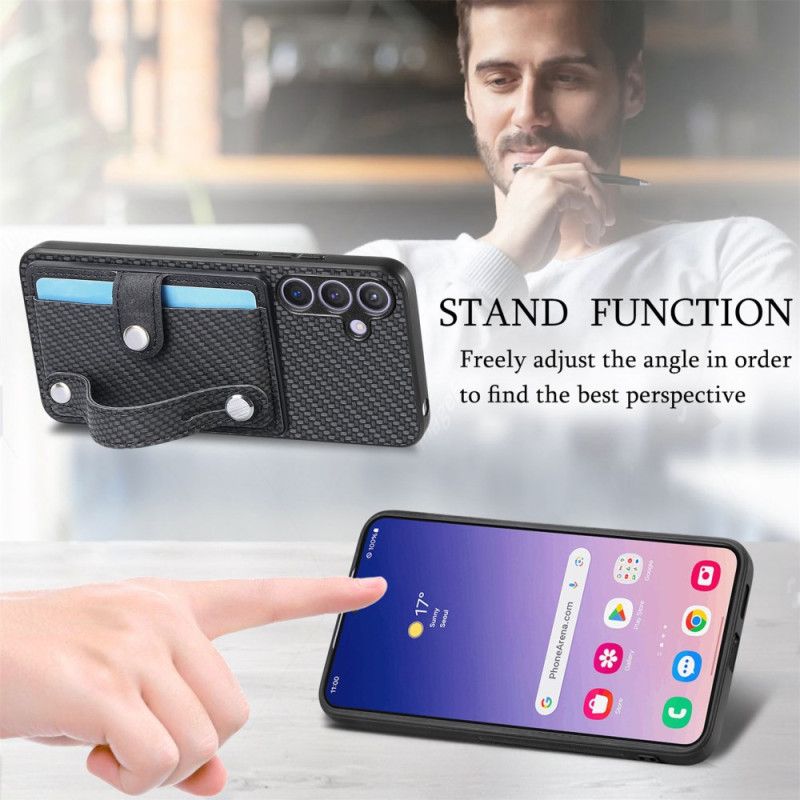 Cover Samsung Galaxy S25 Plus 5g Telefon Etui Rem Og Kortholder