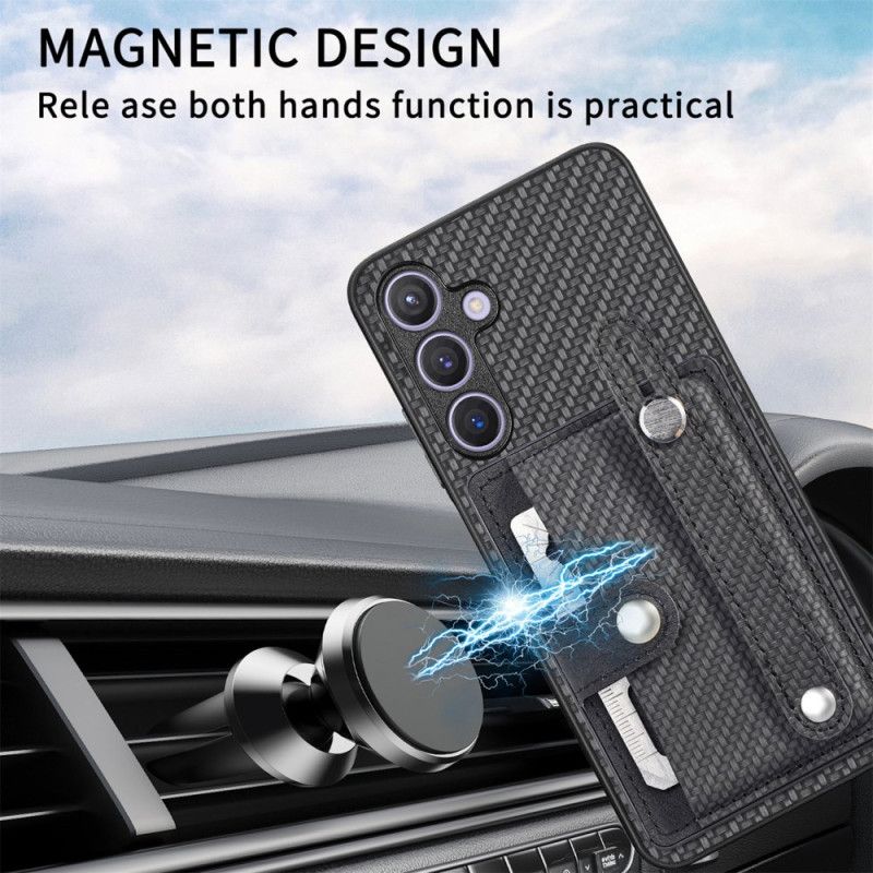 Cover Samsung Galaxy S25 Plus 5g Telefon Etui Rem Og Kortholder