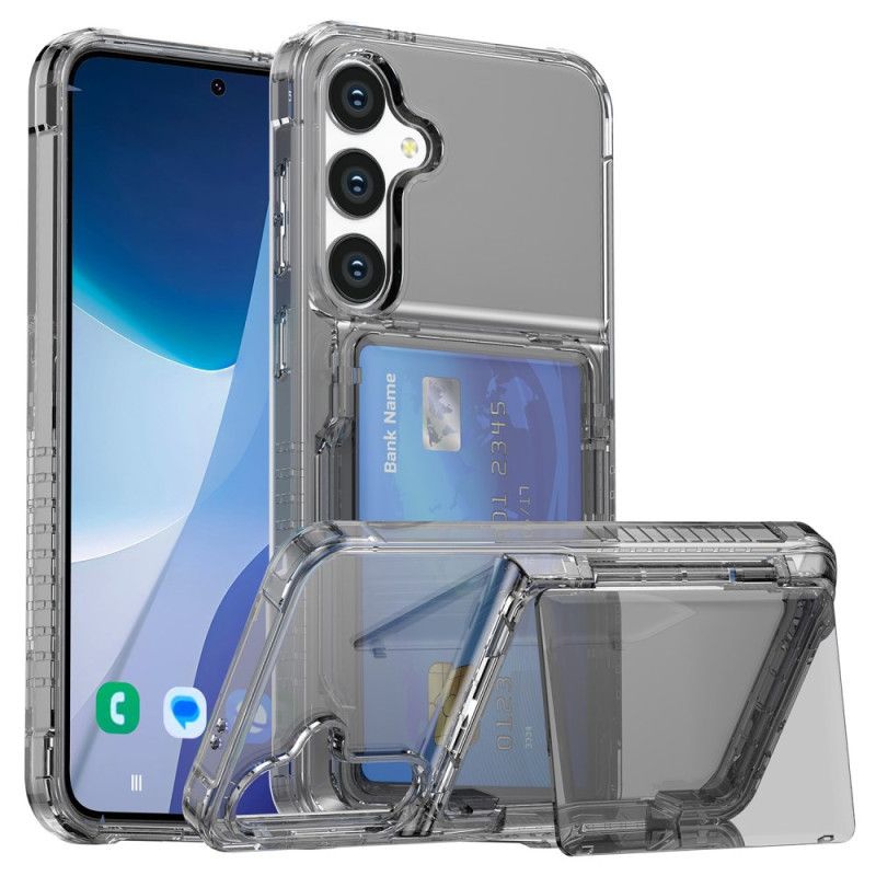 Cover Samsung Galaxy S25 Plus 5g Telefon Etui Transparent Kortholder