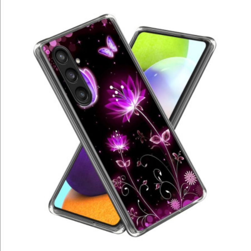 Cover Til Samsung Galaxy S25 Plus 5g Lyserød Lotus