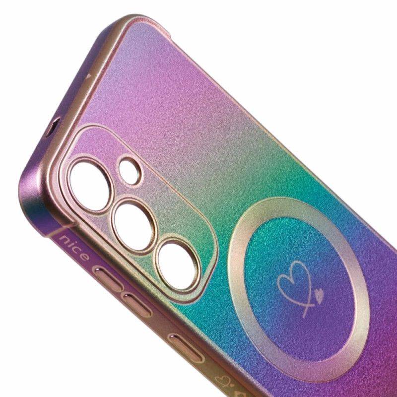 Cover Til Samsung Galaxy S25 Plus 5g Magnetisk Hjerte