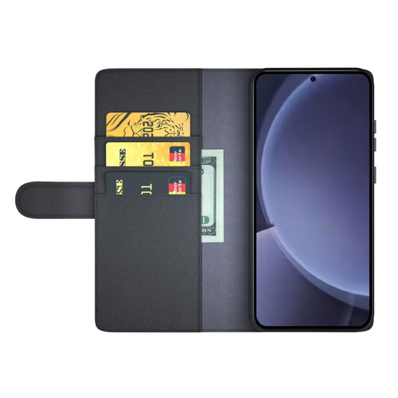 Flip Cover Samsung Galaxy S25 Plus 5g Ægte Læder