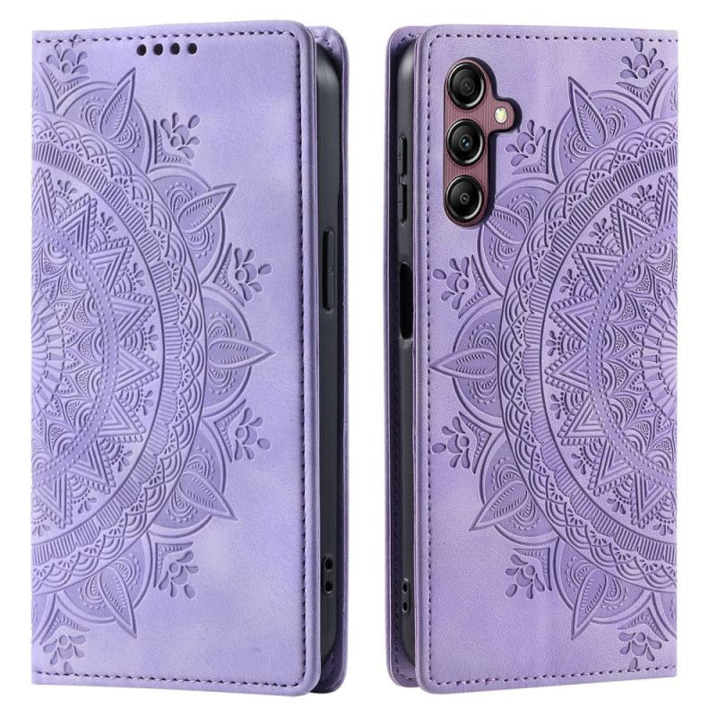 Flip Cover Samsung Galaxy S25 Plus 5g Mandala-ruskindseffekt