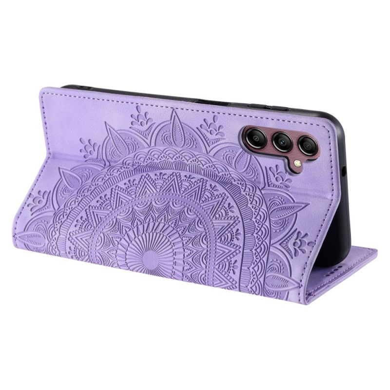 Flip Cover Samsung Galaxy S25 Plus 5g Mandala-ruskindseffekt