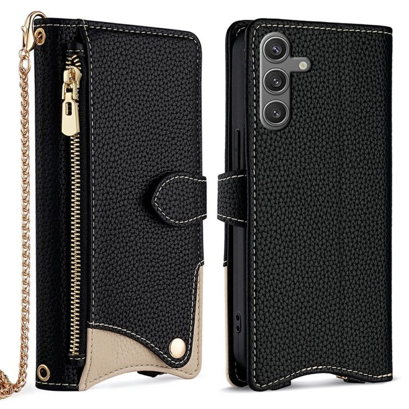 Flip Cover Samsung Galaxy S25 Plus 5g Pung Med Kæde