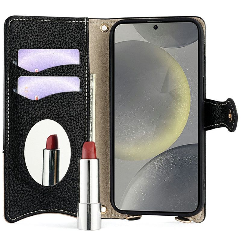 Flip Cover Samsung Galaxy S25 Plus 5g Pung Med Kæde